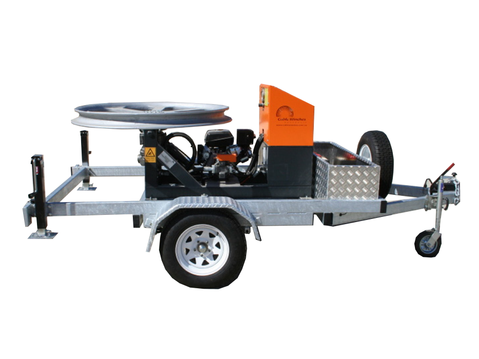 Fibre Optic Winch Trailer